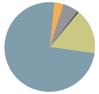 Graphique circulaire du portefeuille de la dette Graphique circulaire du portefeuille de la dette